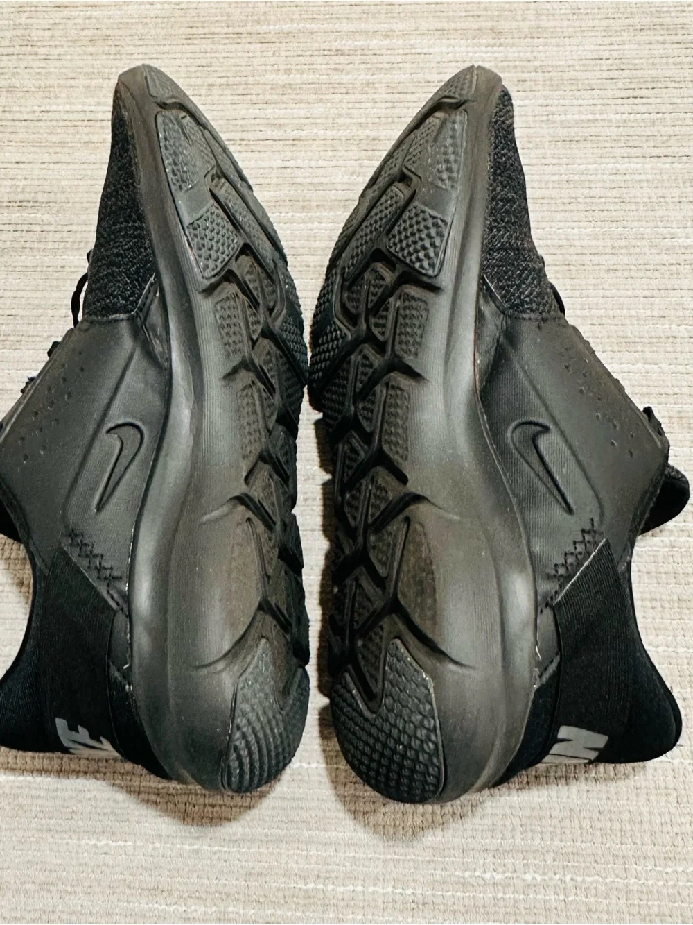 Nike  Flex Control TR3 Triple Black Mens Shoes Training Running Size 12,5